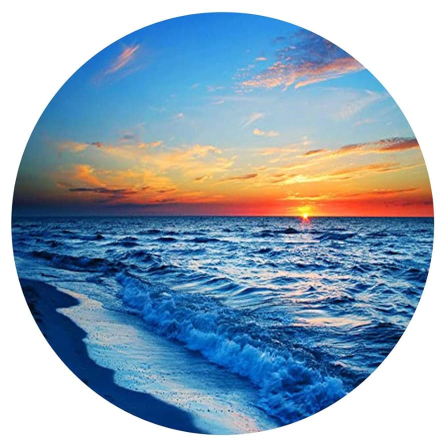 これからの季節にぴったり　海の風景 シルバーのフレーム これからの季節にぴったり 海の風景 シルバーのフレーム